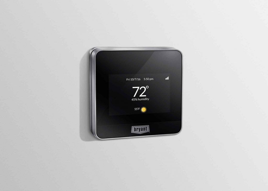 Smart WiFi thermostat installation in Middletown CT by Direct Home Services